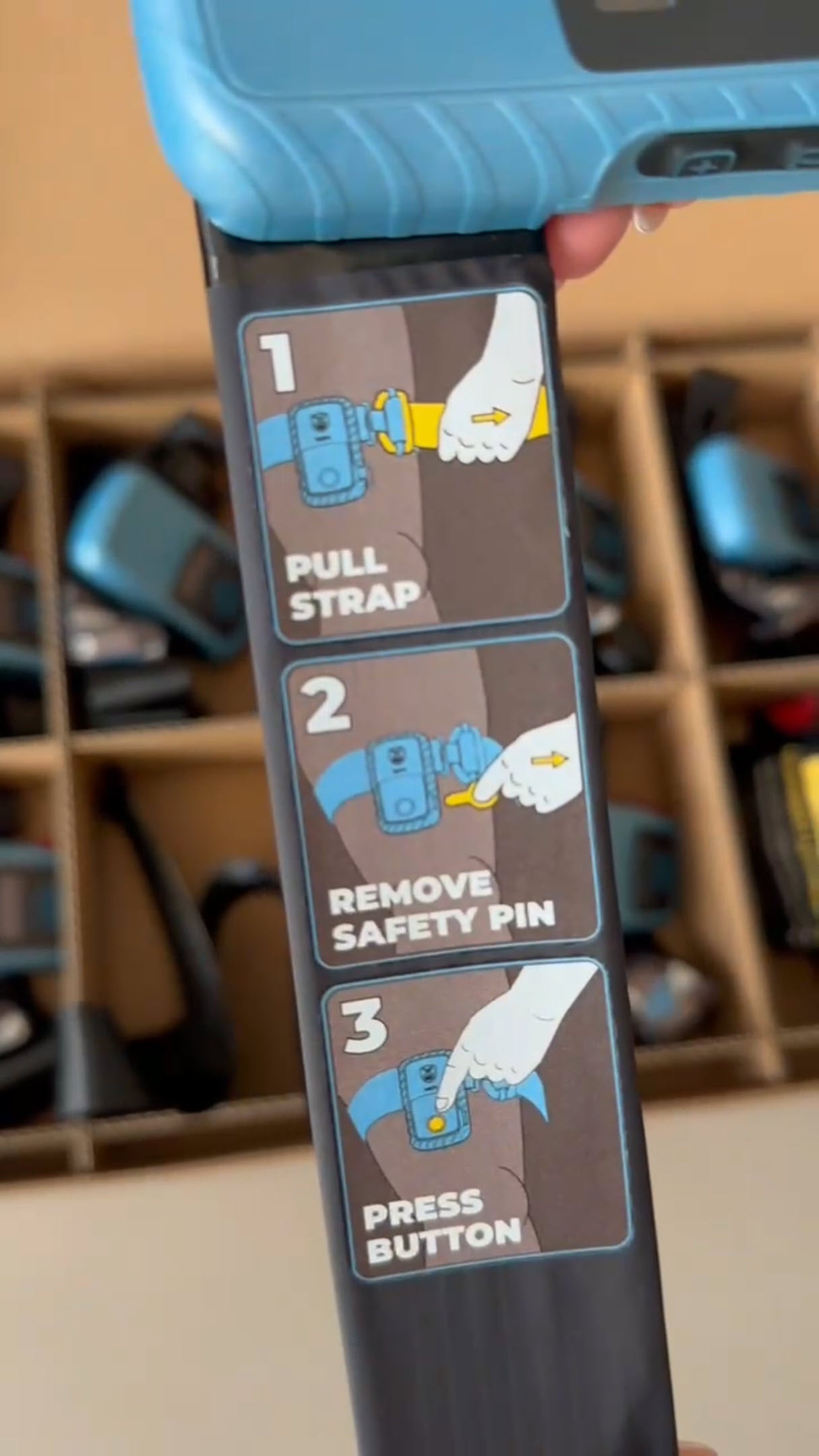 יחידת אימון כחולה Xmetix TAK710 / ללא דחיסה / למטרות סימולציה, הדרכה והדרכה.